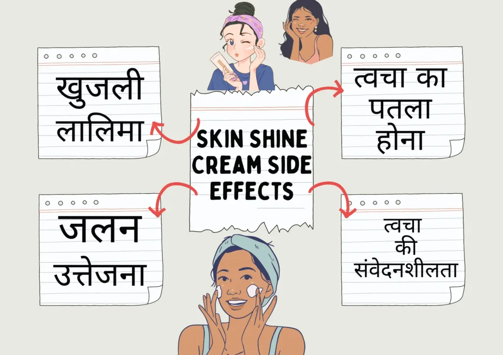 Skin shine cream side effects
